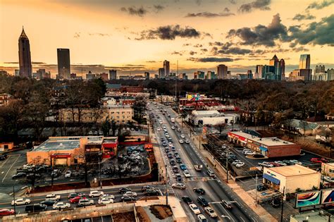 Atlanta Skyline on Behance