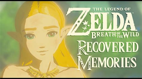 All Recovered Memory Cutscenes - The Legend of Zelda: Breath of the Wild - YouTube