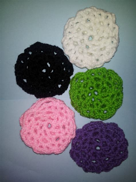 Hair Bun Covers Solid Colors by LoQDesigns on Etsy