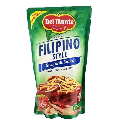 Del Monte Filipino Style Spaghetti Sauce Recipe | Blog Dandk