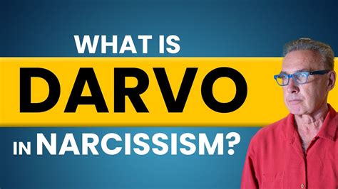 What is DARVO in Narcissism ? | Dr. David Hawkins - YouTube