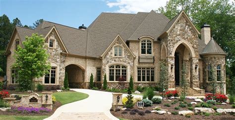 Luxury European Style Homes - Traditional - Exterior - Atlanta - by Alex Custom Homes, LLC