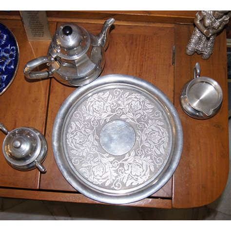 Royal Selangor Tea Set and Plate, Furniture & Home Living, Home Decor ...