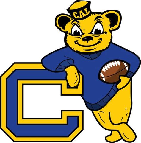 California Berkeley Golden-bears Retro Logo Uc Berkeley Mascot, Cal ...