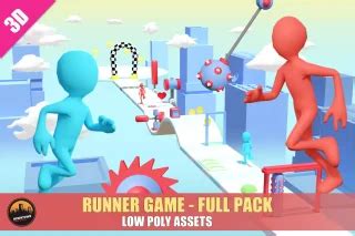 RUNNER GAME - COMPLETE GAME PACK - Free Download - Unity Asset Free