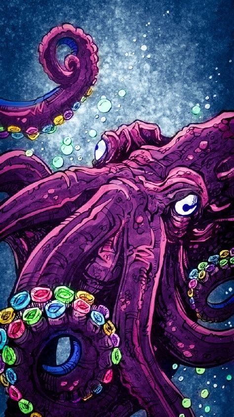 Octopus Art Wallpapers - Top Free Octopus Art Backgrounds - WallpaperAccess