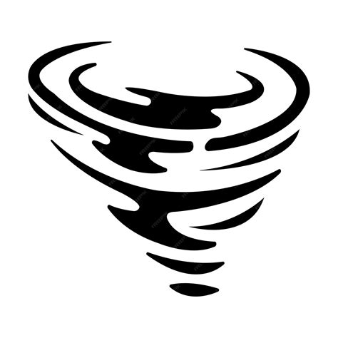 Premium Vector | Tornado icon logo vector design template