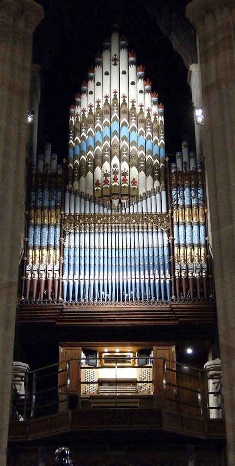 St Andrew's Cathedral organ Sydney