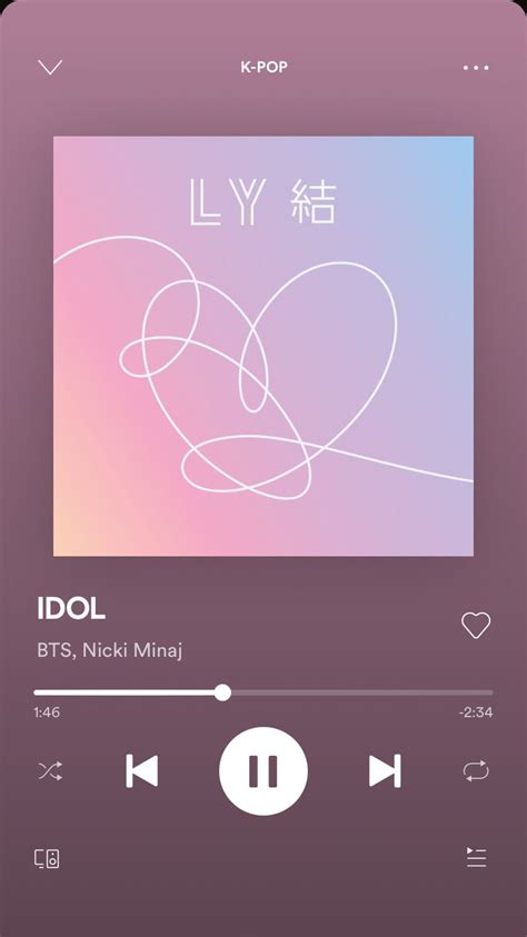 IDOL, a song by BTS, Nicki Minaj on Spotify | Bts wallpaper lyrics, Bts ...