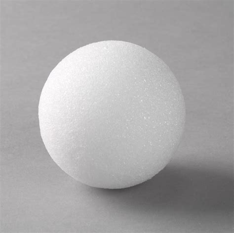 Ball - 6" - Styrofoam – The Craft Place USA