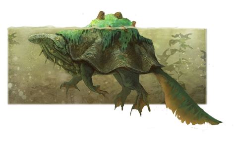 Swamp monster by MySoulDive on DeviantArt Curious Creatures, Alien Creatures, Mythical Creatures ...