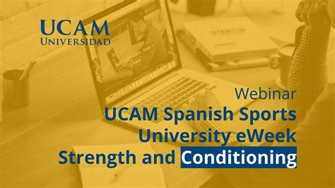 UCAM Spanish Sports University eWeek - Strength and Conditioning - YouTube