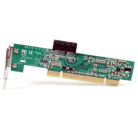 StarTech.com PCI to PCI Express Adapter Card - PCIe x1 (5V) to PCI (5V & 3.3V) Slot Adapter ...