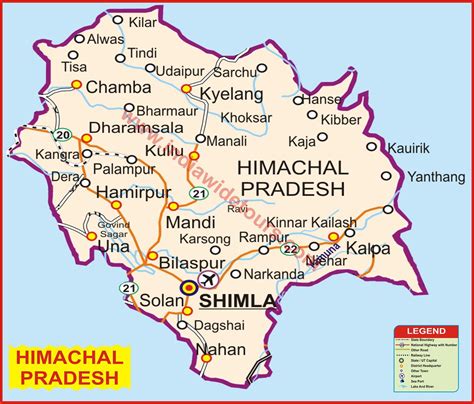 HIMACHAL | Map of India Tourist Map of India Map of Arunacha… | Flickr