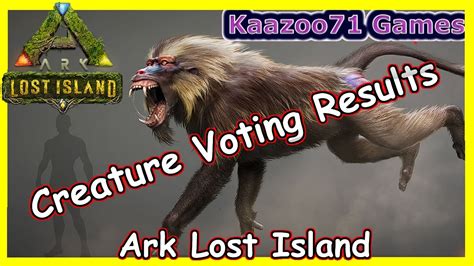 Ark lost island new creatures