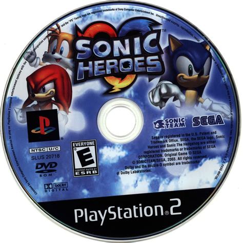 File:Heroes ps2 us disc.jpg - Sonic Retro