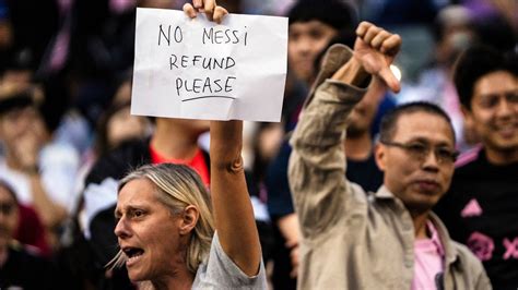 Lionel Messi fans offered partial refund after no-show in Hong Kong ...