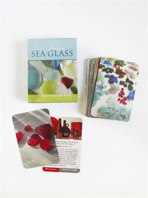 Pure Sea Glass Identification Card Deck