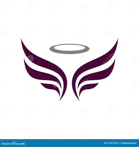 Angel Wing Logo Template Illustration Design. Vector EPS 10 Stock ...