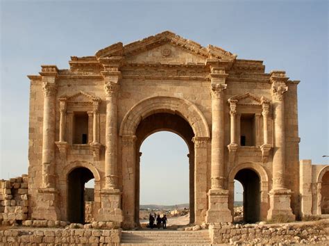 The Ancient Roman Arch of Hadrian, Jerash, Jordan. Photo courtesy Poco a poco | Ancient roman ...