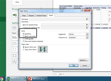 How to Print With Gridlines in Excel in 60 Seconds