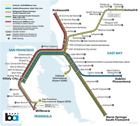 Direct service to/from Warm Springs now available as part of schedule change | Bay Area Rapid ...