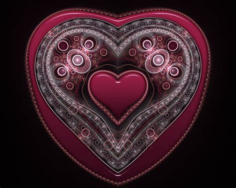 My Heart by Hallonnie on deviantART Fractal Design, Fractal Art, Fractals, I Love Heart, Big ...