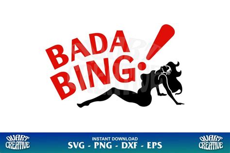 Bada Bing Logo SVG - Gravectory