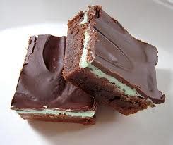 Foodista | Recipes, Cooking Tips, and Food News | Creme De Menthe Brownies with "Xocai Healthy ...
