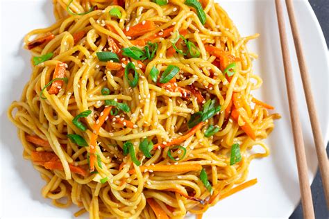 Chinese Fried Noodles - Basic Recipe - Cheap And Cheerful Cooking