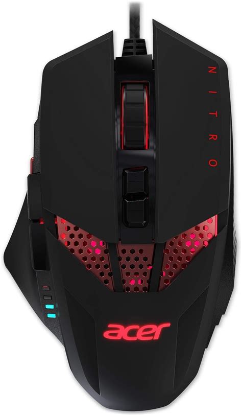 Amazon.com: Acer Nitro Gaming Mouse – Customizable Weight to Maximize Your Gameplay, 8 Buttons ...