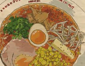 Tonkotsu ramen illustration | Food illustration design, Food illustrations, Food artwork