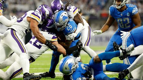 Lions 30 - 24 Vikings summary, stats, scores and highlights | NFL Week ...