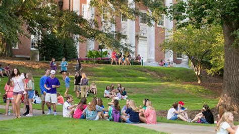 University Students On Campus