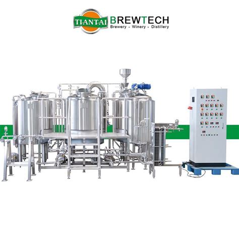 Tiantai 1000L Two Vessel Stainless Beer Maker Machine - China Beer ...