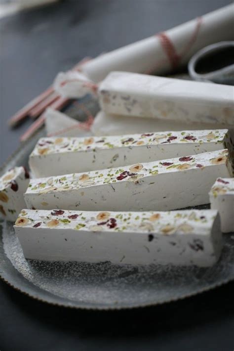 French Nougat #frenchfood | Homemade sweets, Nougat recipe, Candy recipes