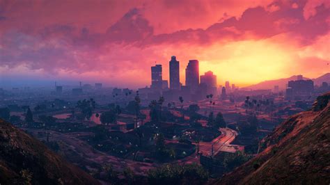 Descarga Gratis Los Santos 4k Grand Theft Auto V Fondo De Pantalla | Images and Photos finder