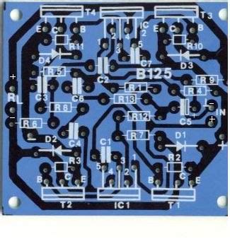 200W Transistor Audio Amplifier Circuit