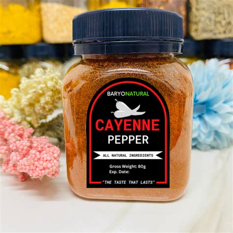 Cayenne Powder 80g All natural herbs and spices Premium quality from ...