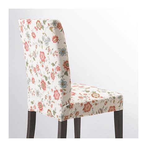 IKEA Henriksdal Chair SLIPCOVER Cover VIDESLUND Floral 21" 54cm