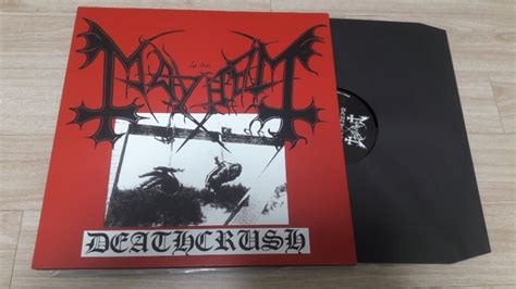 Mayhem - Deathcrush Vinyl Photo | Metal Kingdom