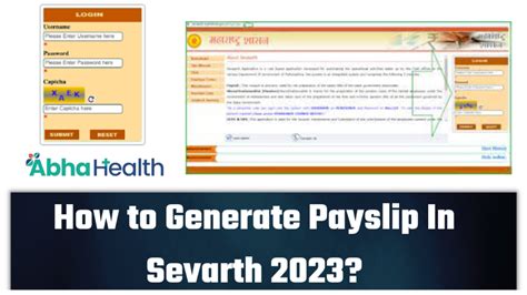 How to Generate Payslip In Sevarth 2023?