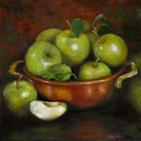 Mom's Last Apple Harvest Painting by Cheri Wollenberg - Fine Art America