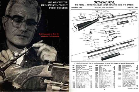 Winchester 1967 Component Parts Catalog - Cornell Publications