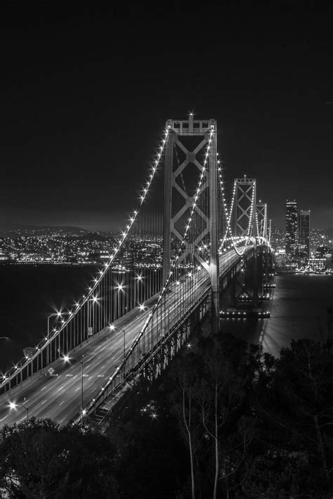 Bay Bridge at Night by Keith Kowalczykowski / 500px