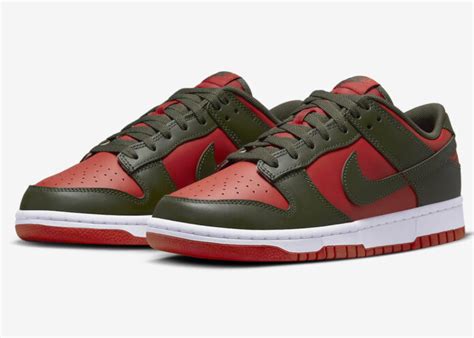 Nike Dunk Low Mystic Red Cargo Khaki DV0833-600 | SBD