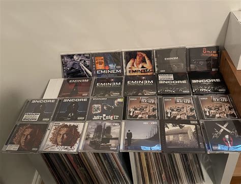 Eminem cd collection : r/Eminem