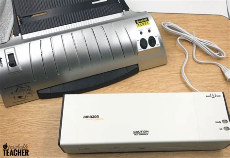 The Best Teacher Laminator: Scotch VS AmazonBasics