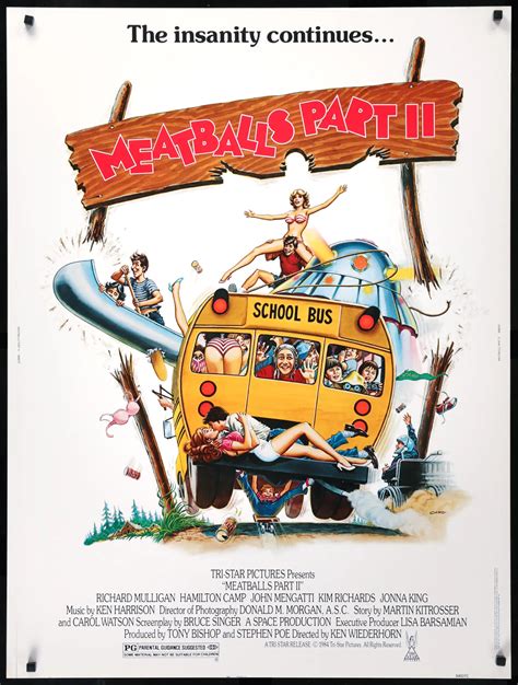 Meatballs Part II (1984) Original Thirty by Forty Movie Poster ...