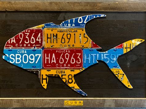 License Plate Art – Cody's Fish